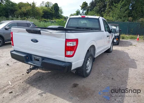 2021 Ford F-150 Xl из США, поврежденный, VIN 1FTMF1CB1MKD80351